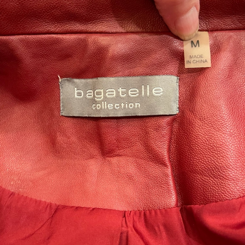 BAGATELLE Fitted Leather Jacket - Picture 9 of 10